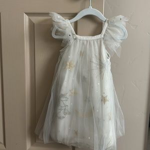 Luna Luna Like new Luna Luna 24 mo unicorn dress. Silver and gold